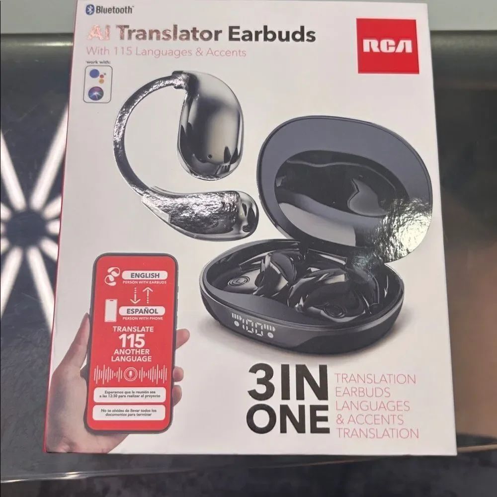 RCA Translator Earbuds - Black